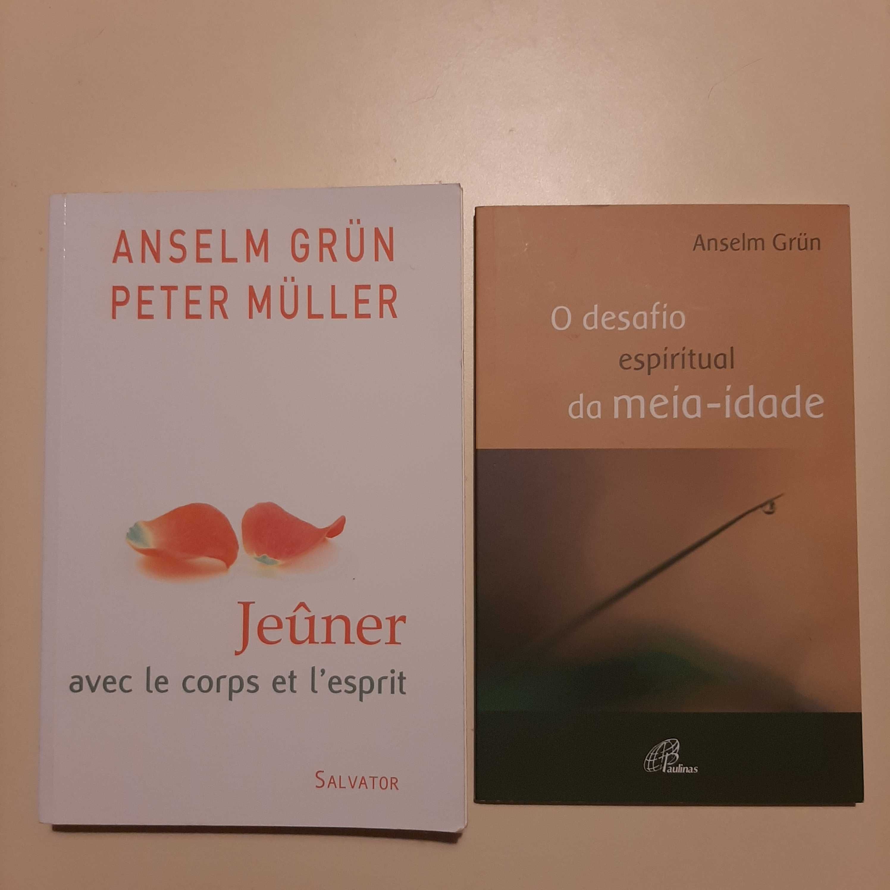 Anselm Grün - livros sobre espiritualidade (em português e em francês)