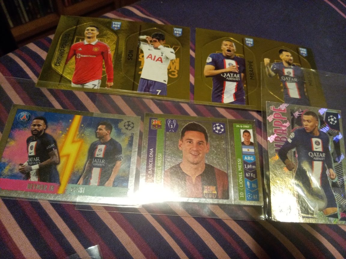 Cromos e cards cracks