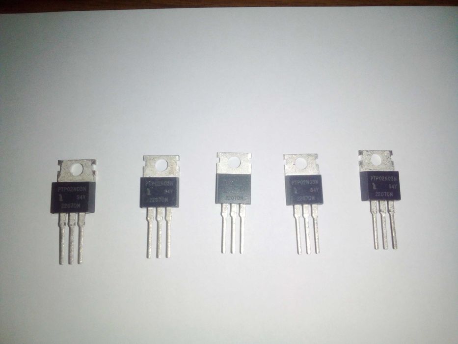 PTP02N03N MOSFET (транзистор)