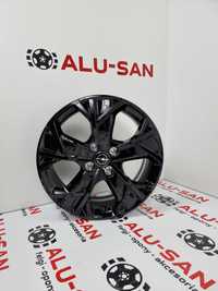 NOWE oryginalne alufelgi OPEL 17" 4x108 Mokka Crossland Corsa F-Czarne