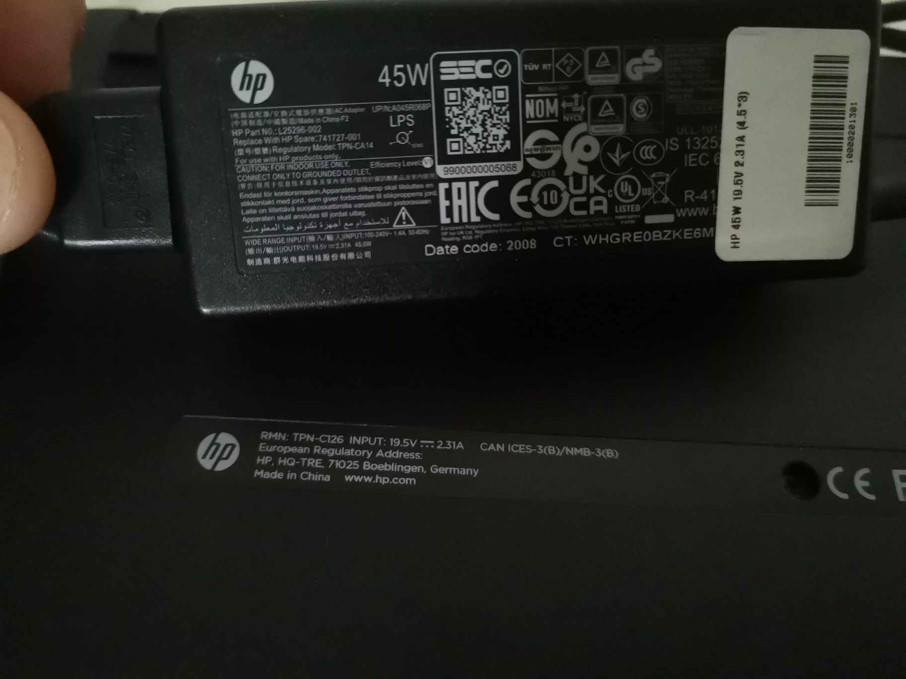 Ноутбук HP3165NGW