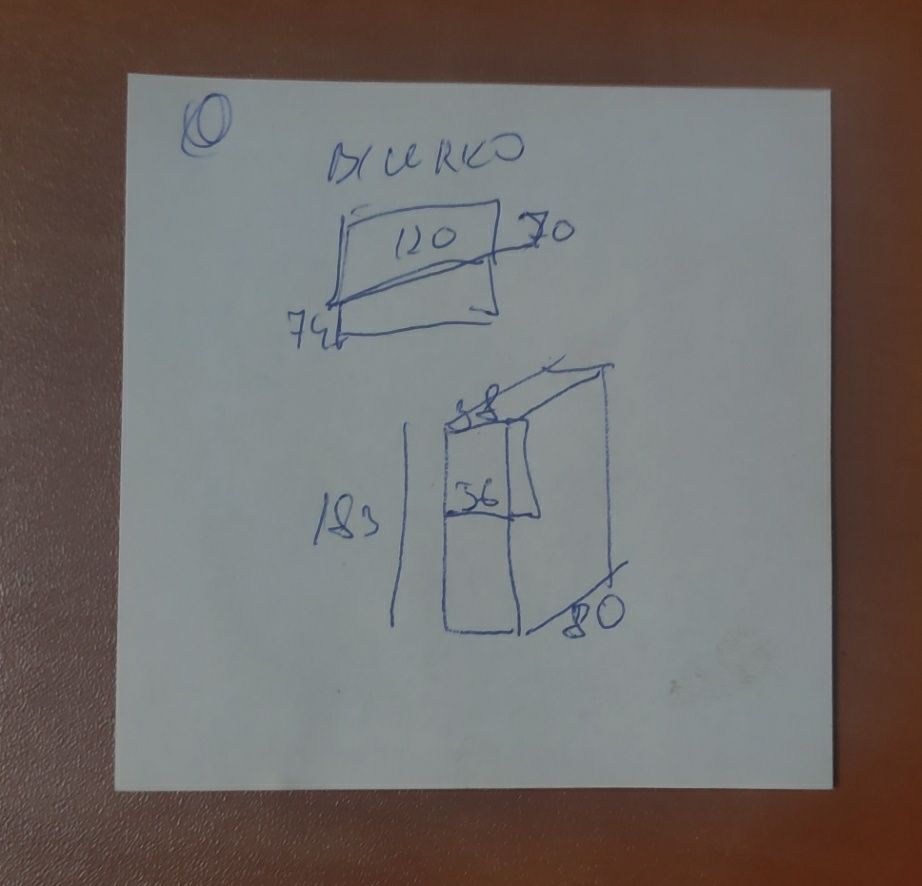 Biurka regał na dokumenty tablica