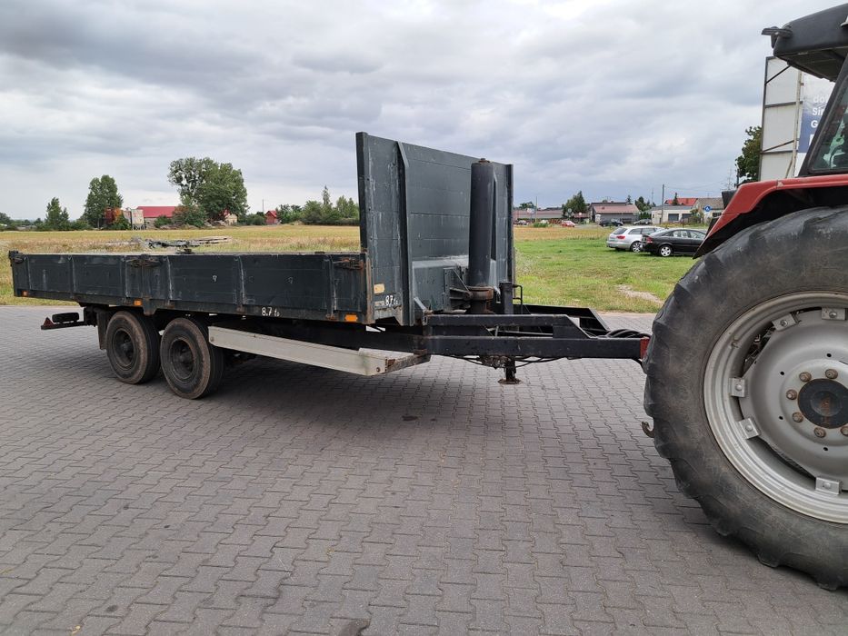 Sprzedam przyczepę tandem 9 ton