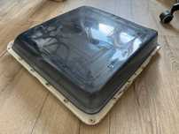 Okno dachowe kamper / kampervan FIAMMA Vent Crystal 38x38 cm - ciemne