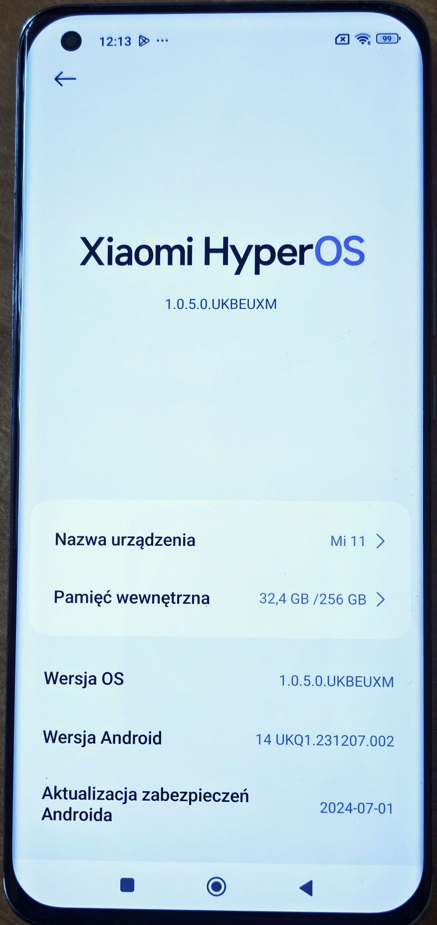 Xiaomi Mi 11 256/8 GB +Etui Nillkin
