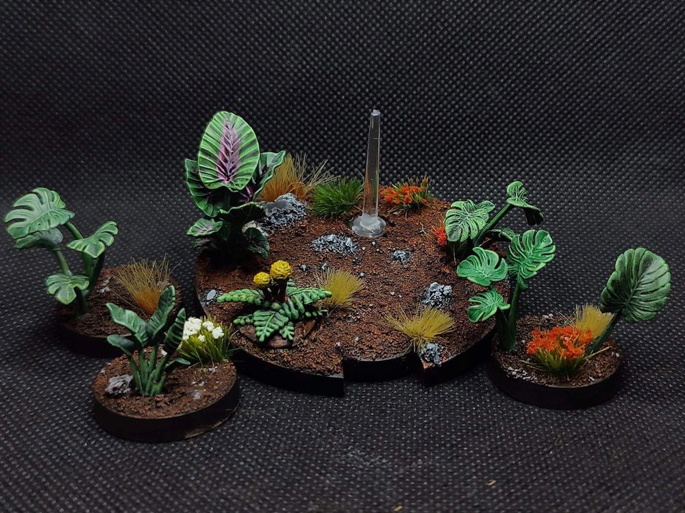 Druk 3D Warhammer Star Wars Legion Base Set Plants