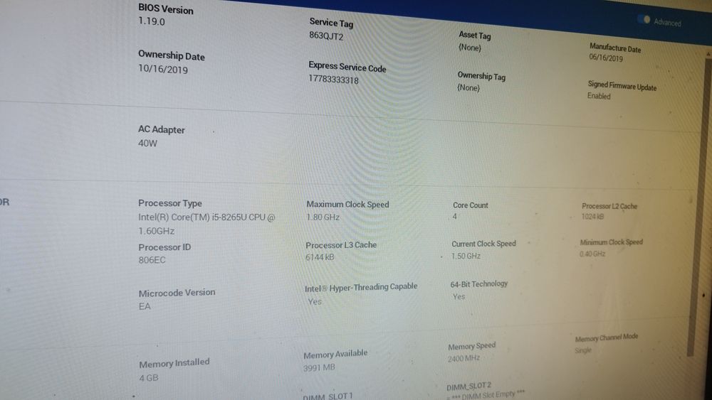 Dell latitude 3500 płyta główna
