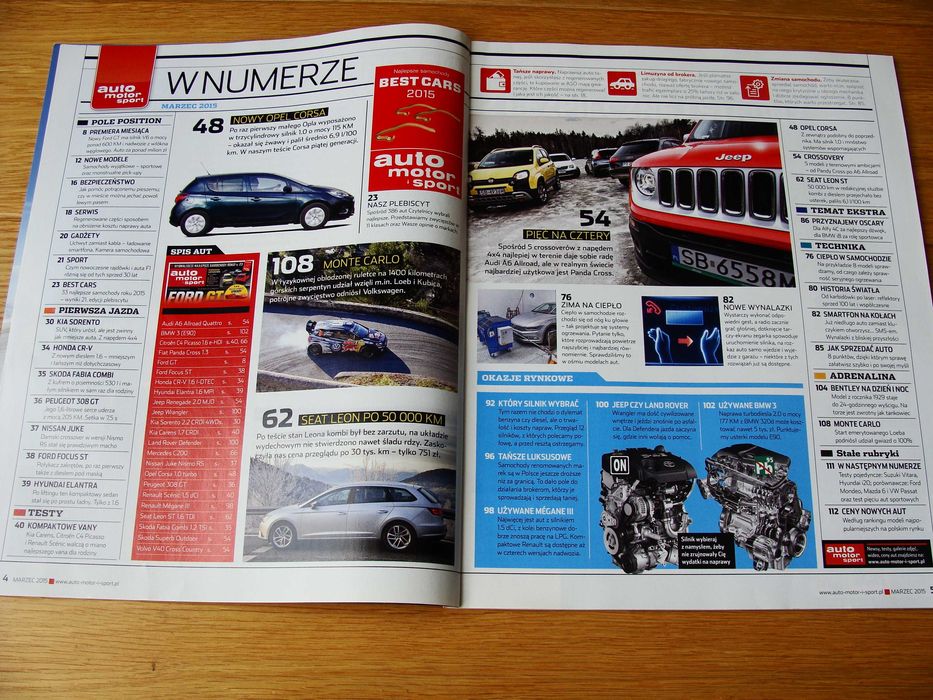 Czasopismo - Auto Motor i Sport - nr 3/2015