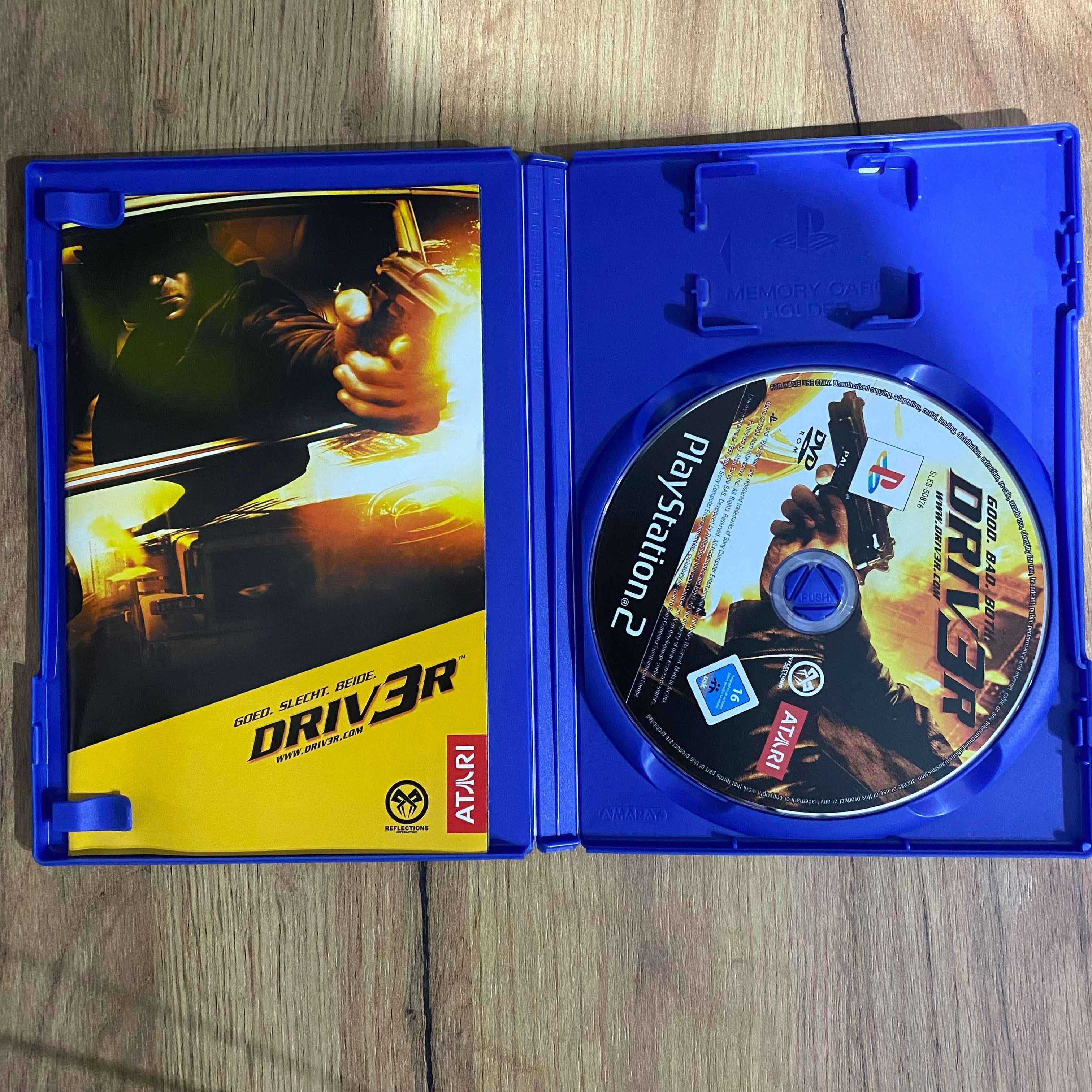 Gra PS2 Driv3r Driver