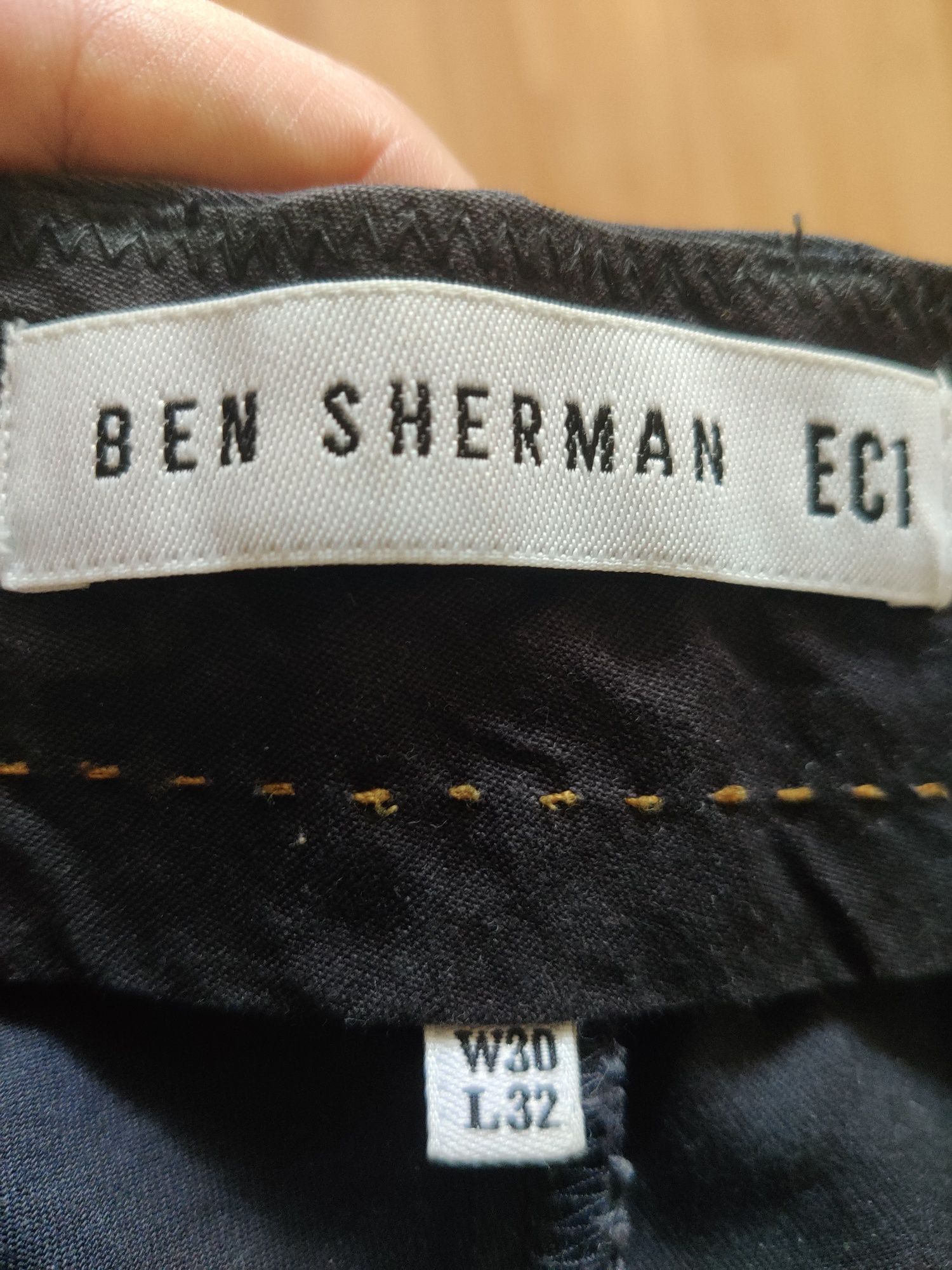 Сині брюки чінос чіно skinny ec1 chino ben sherman