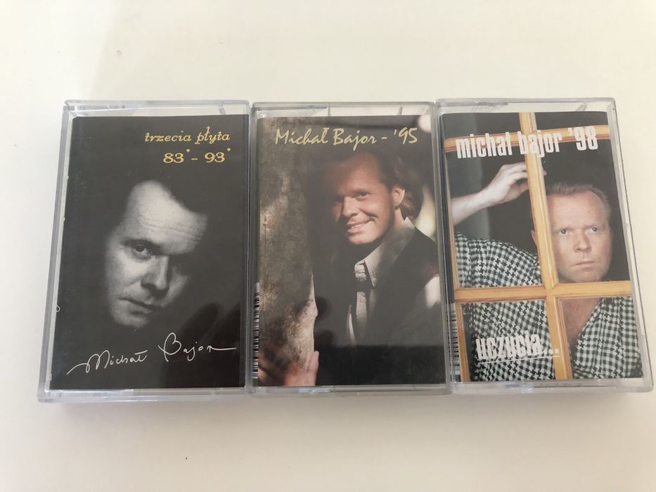 Michał Bajor 3 kasety magnetofonowe