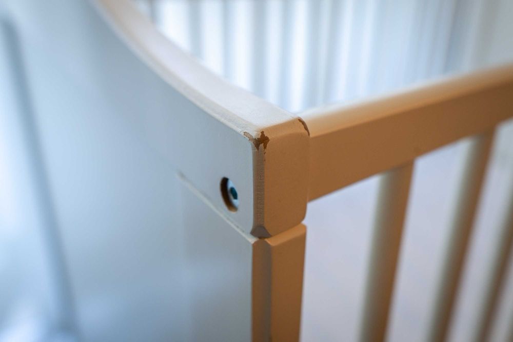 Berço IKEA HENSVIK + Colchão SKÖNAST | 120x60 cm | Leça do Balio