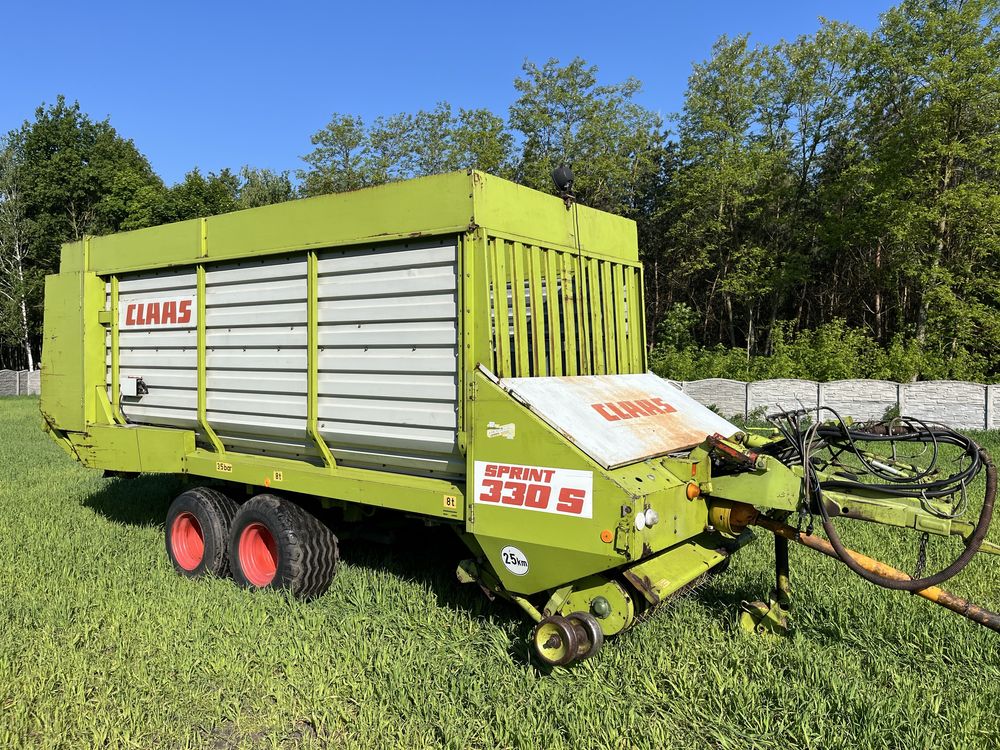 Przyczepa samozbierajaca Claas sprint 330S