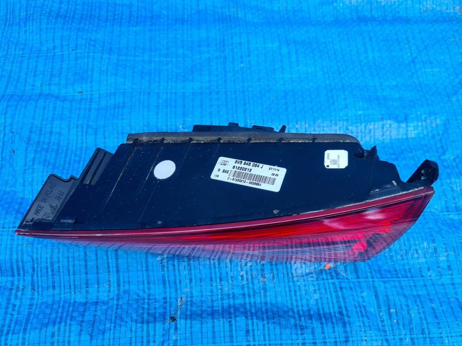 LAMPA prawa tylna LED USA w klapę AUDI A3 S3 8V 8V5 sedan
