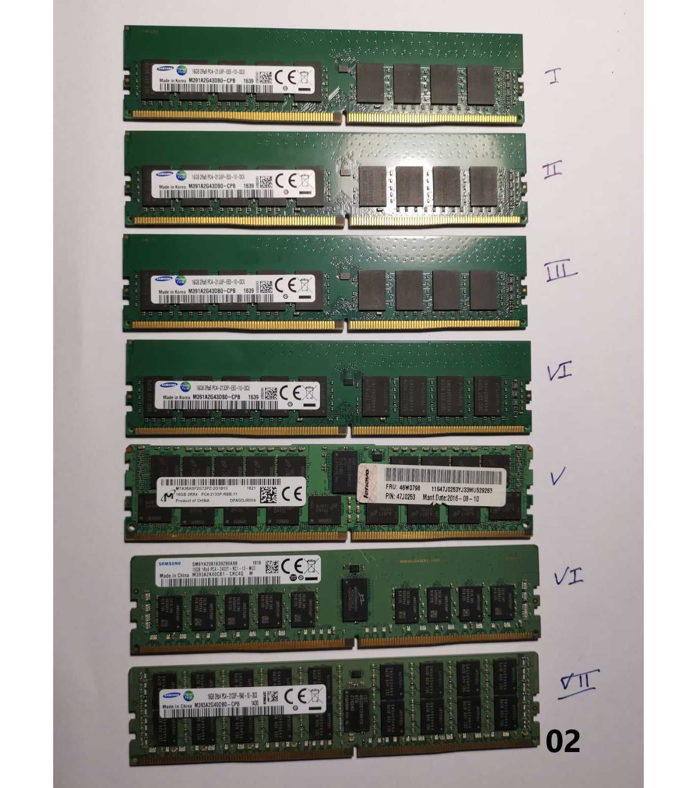 Memorias recondicionadas DDR4