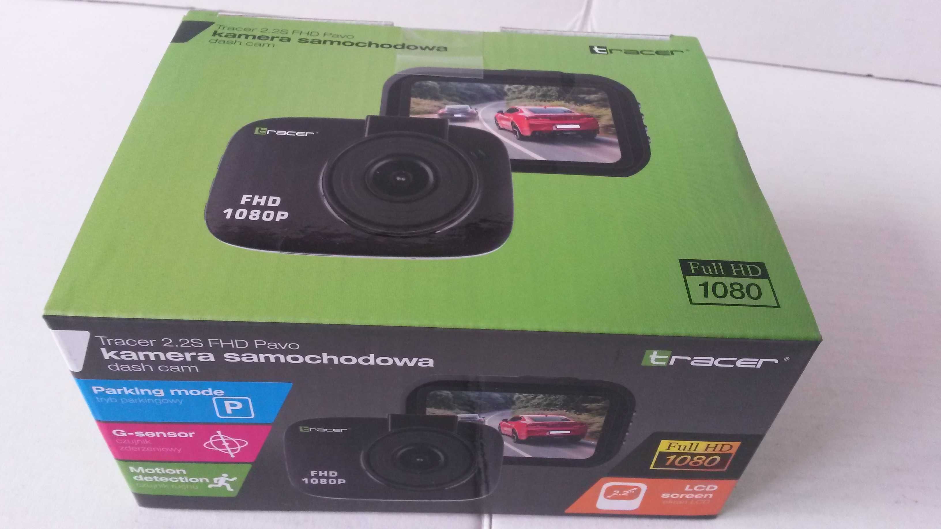 Kamera samochodowa wideorejestrator TRACER 2.2S FHD PAVO