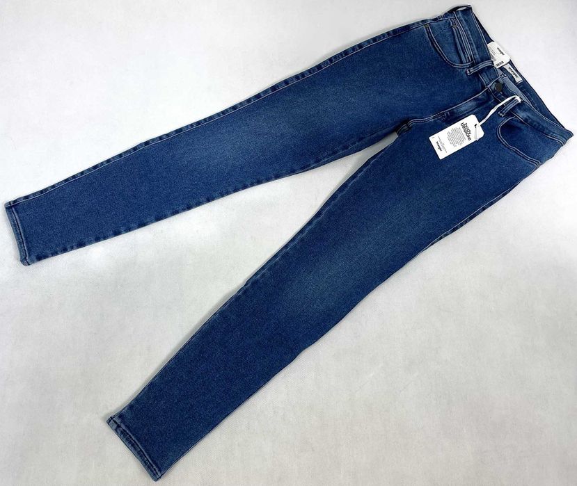 Spodnie damskie Wrangler High Rinse Skinny Blue Pepper W26 L30