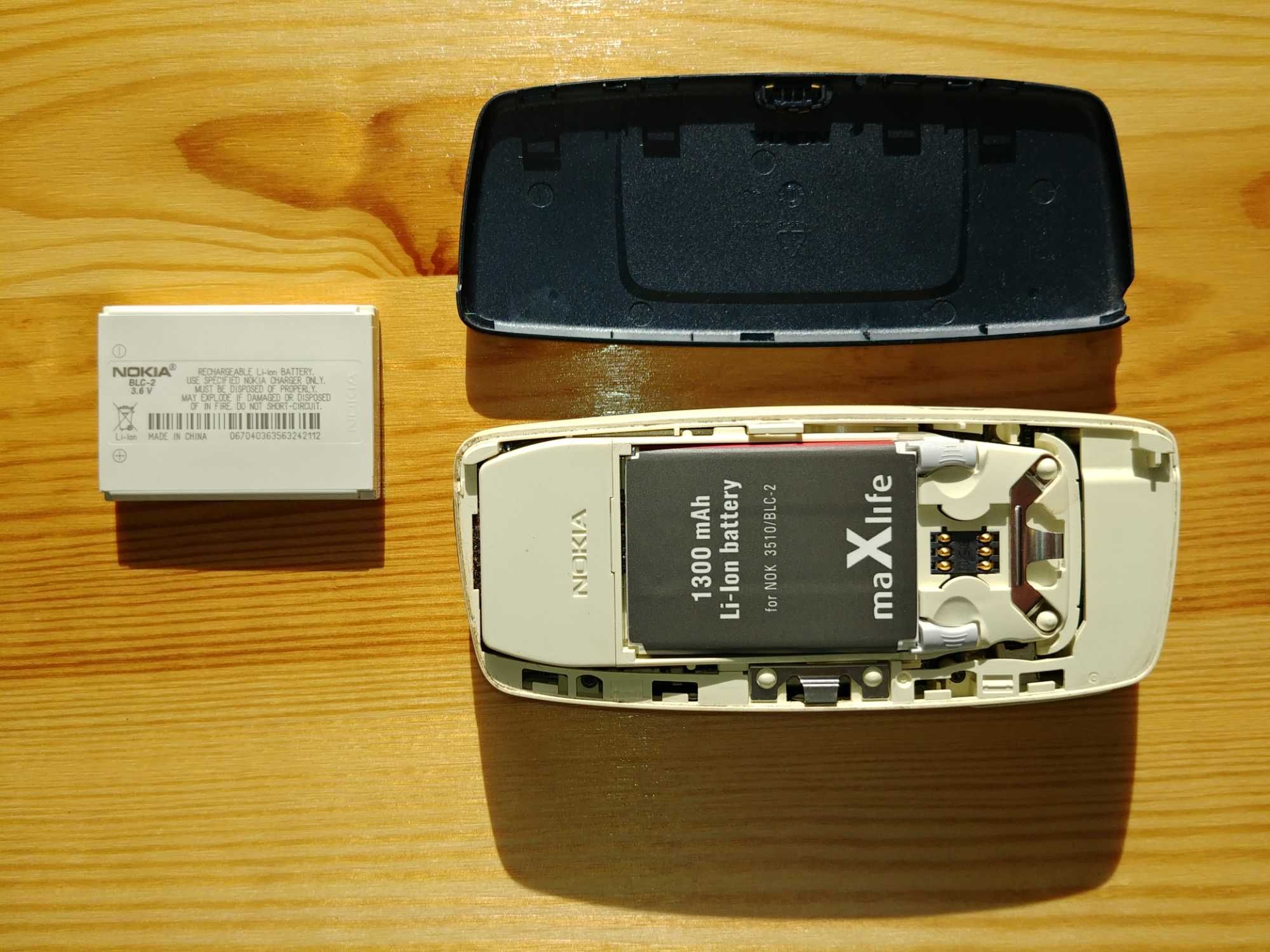 Nokia 5510 z oryginalnym pudełkiem, akcesoriami i płytą Blue Café