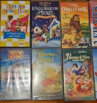 Filmes VHS infantis- Bom estado
