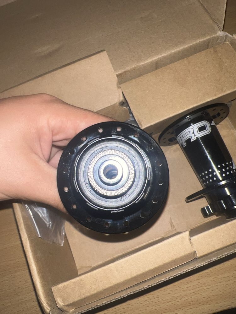 HASSNS PRO7 Cubo de bicicleta barulhento, 32 furos