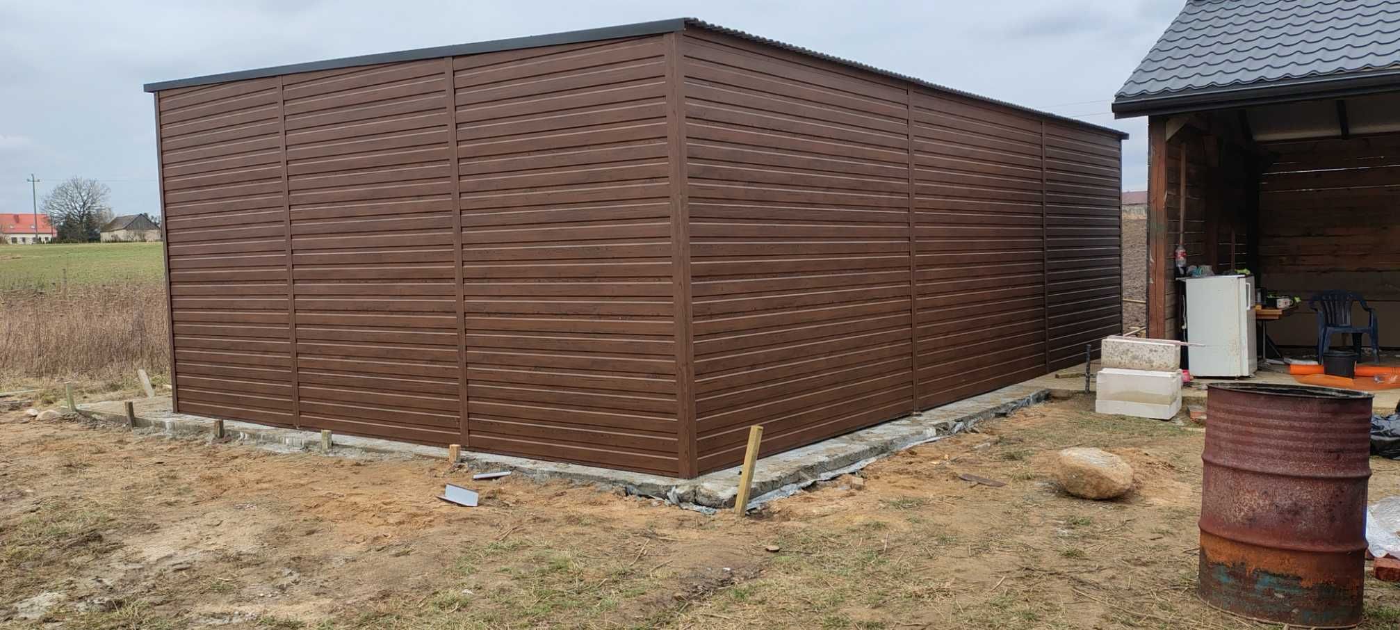 Garaż Blaszany Drewnopodobny PREMIUM PRODUCENT!!!