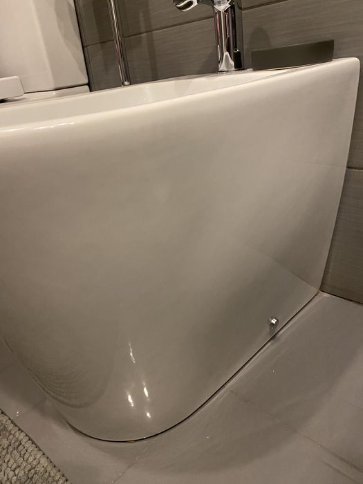 Bidé branco- Sanindusa