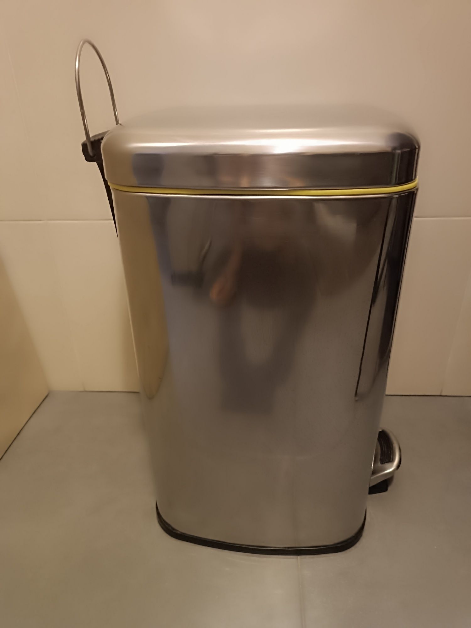 Balde do lixo duplo de inox