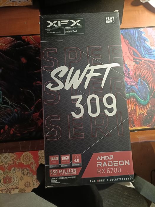 Відеокарта Radeon rx 6700 10gb