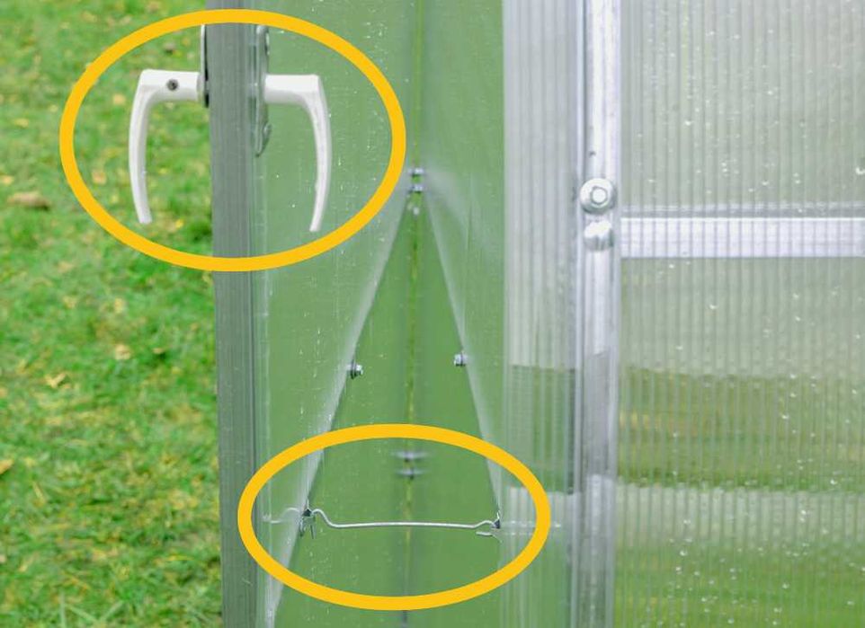 Szklarnia Ogrodowa 3x4m, 3х6 poliwęglan 4/6 mm od Producenta + Gratisy