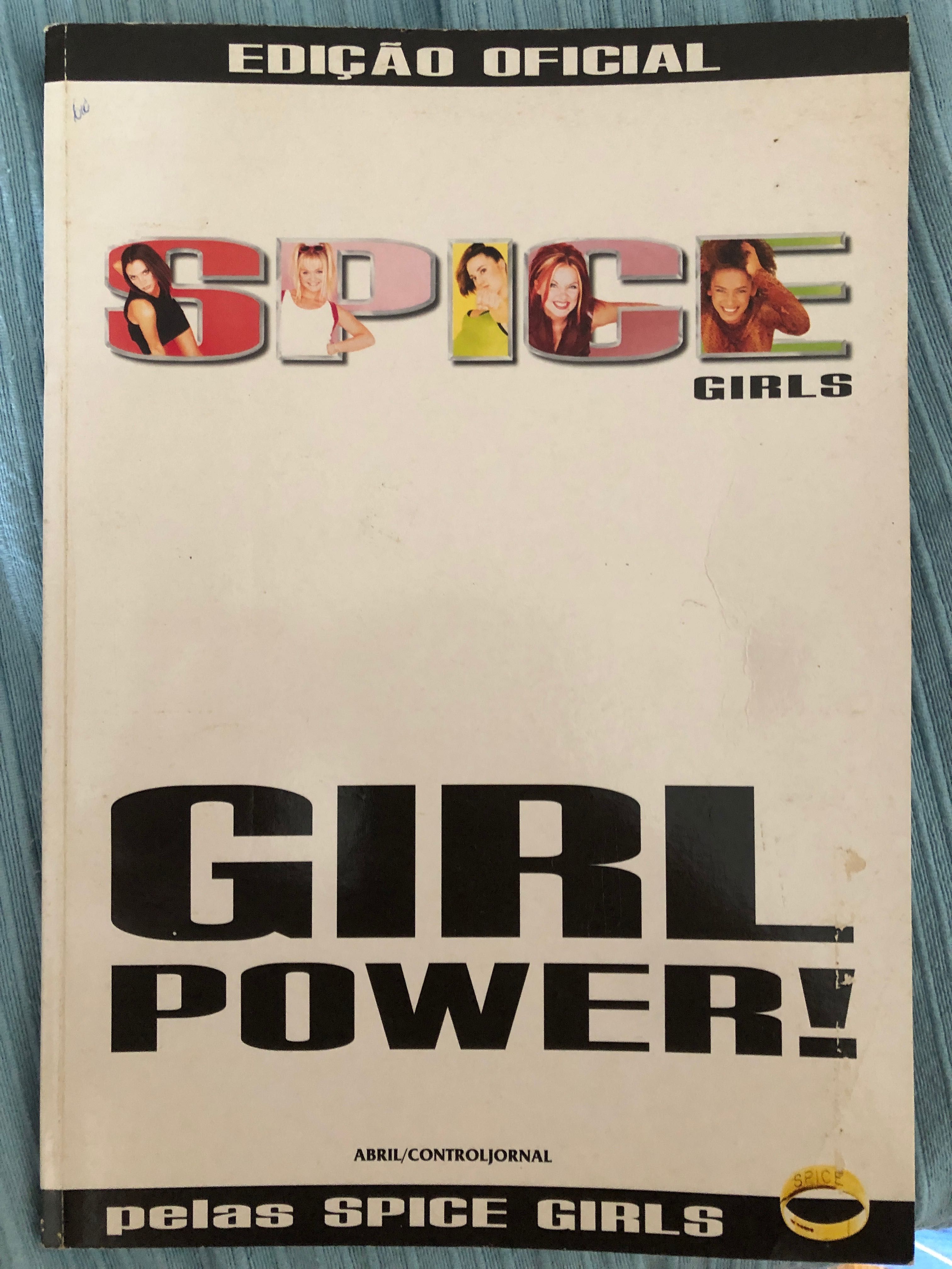 Livro Spice Girls Girl Power Edição Oficial