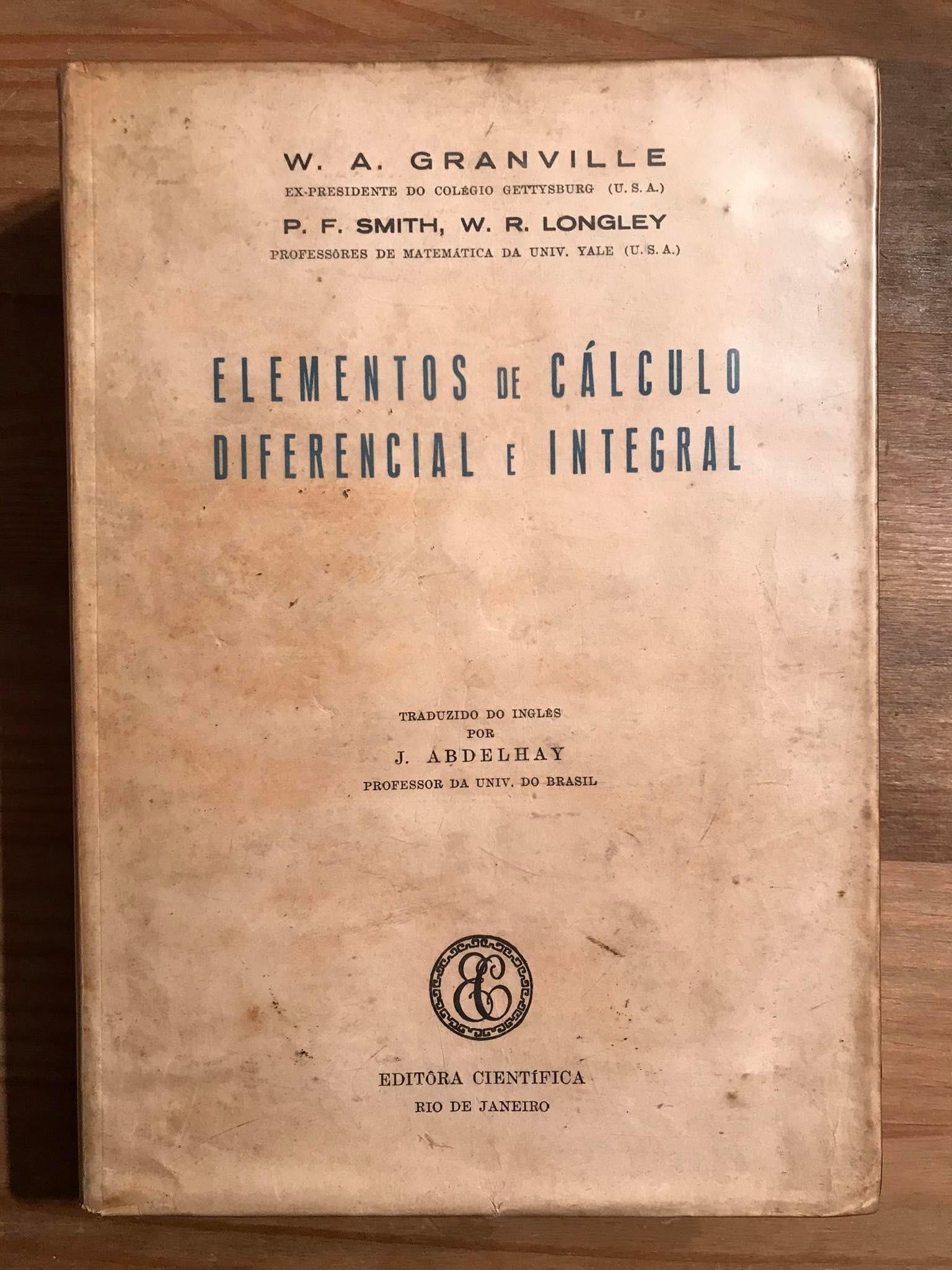 Elementos de Cálculo Diferencial e Integral (portes grátis)