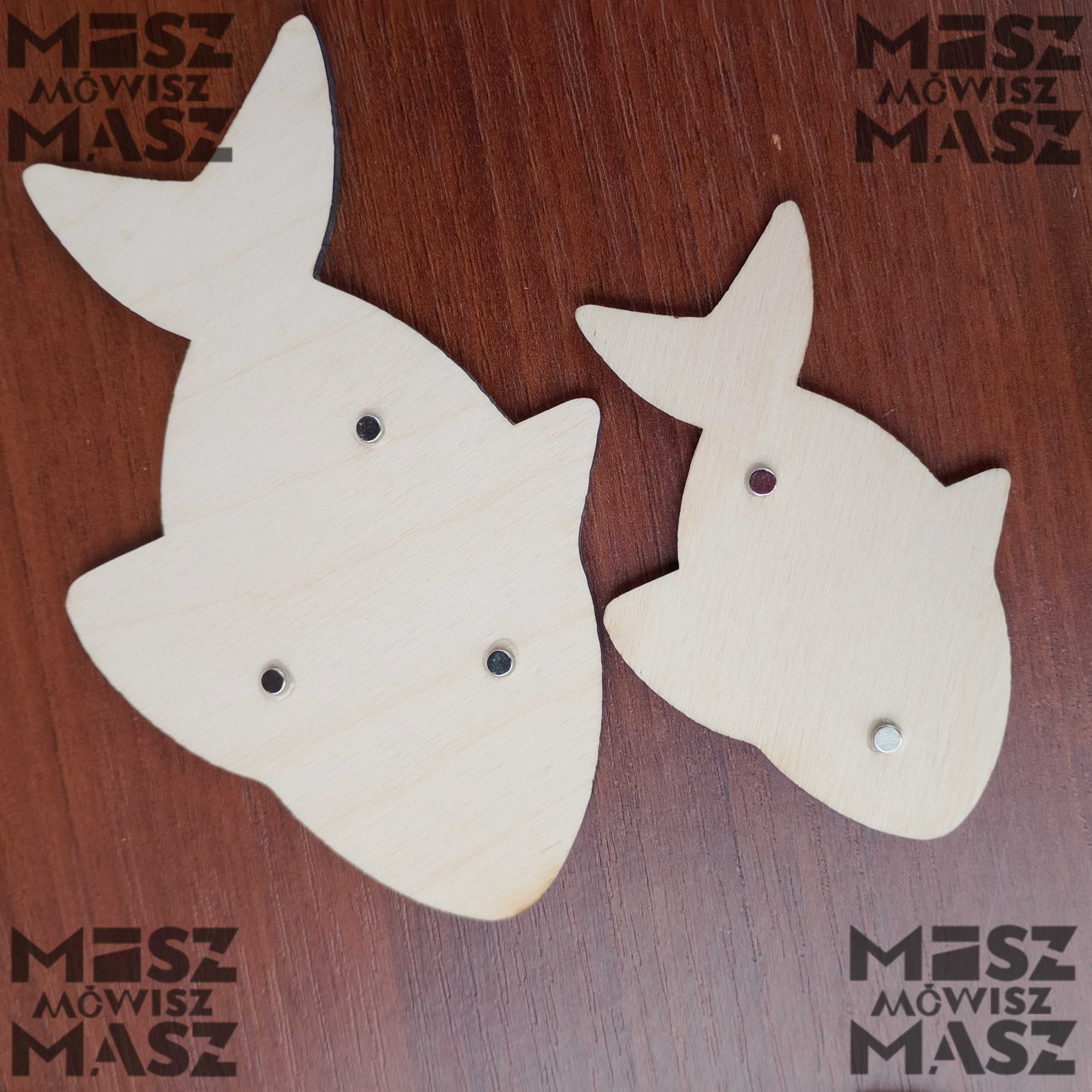 Pamiątka zakończenia przedszkola imiona dzieci magnez #MiszMówiszMasz