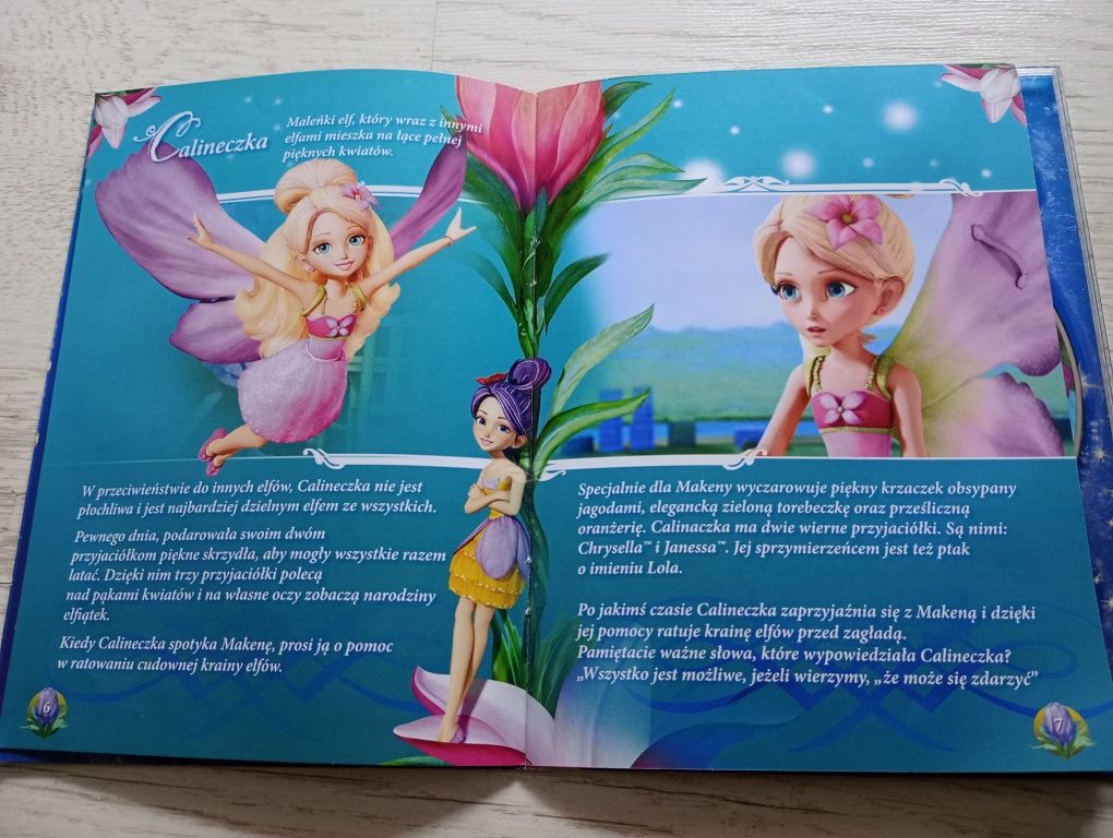 Barbie  przedstawia Calineczke Tom15 DVD