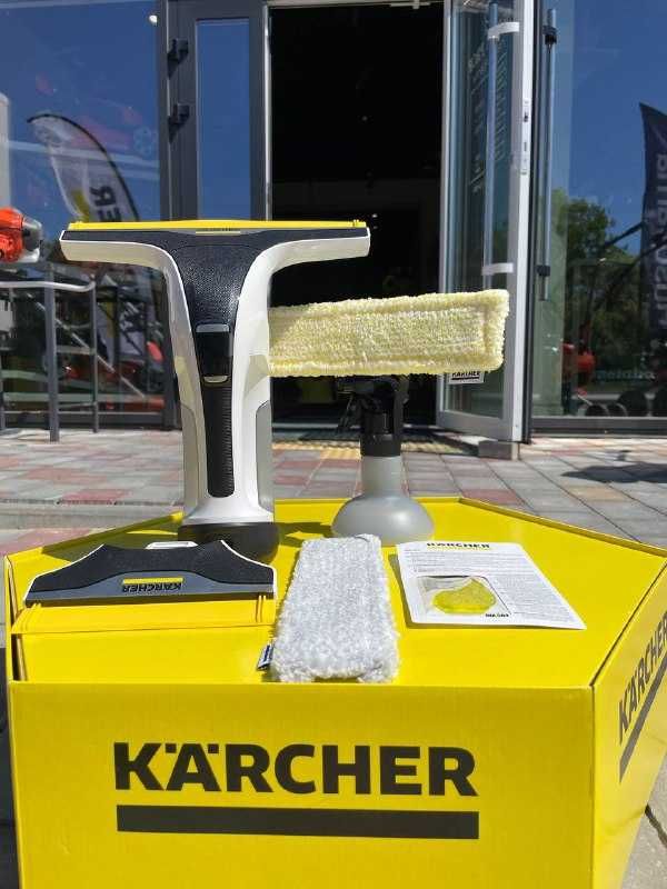 Акумуляторний віконний пилосос Karcher WV 6 Premium оригінал