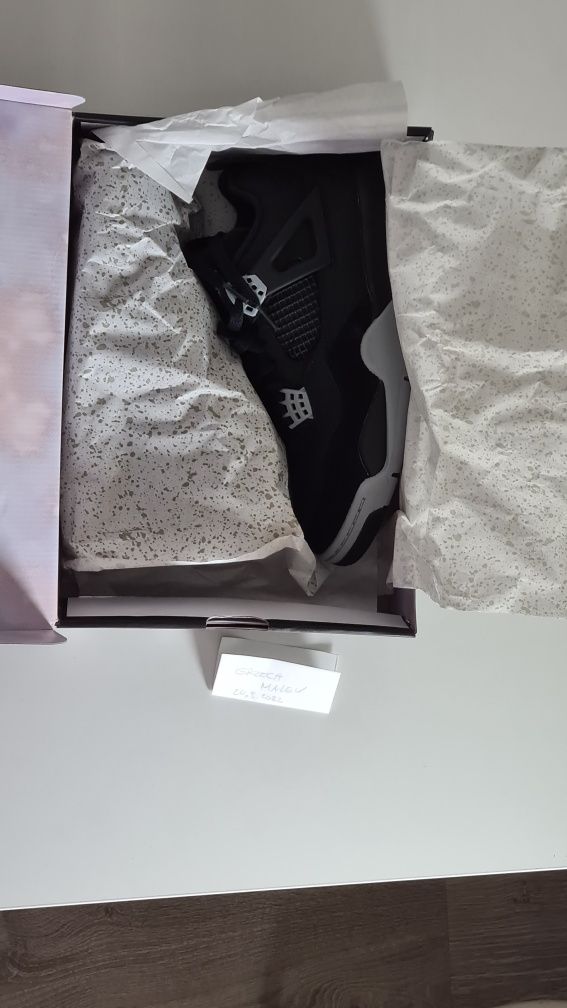 Nike Jordan 4 Retro SE Black Canvas - DSWT 44 EU/ 10 US