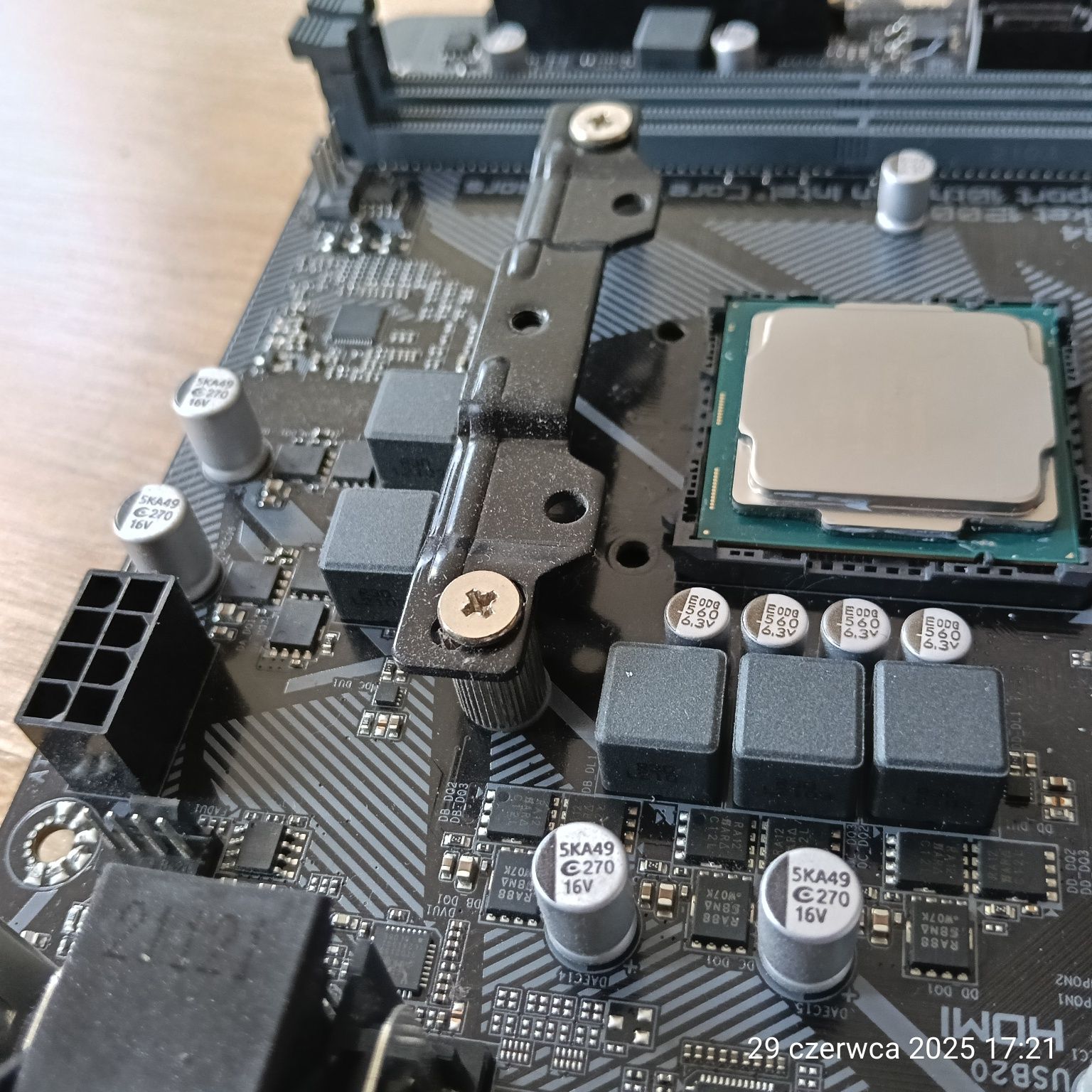 Zestaw: Intel Core i5-10600 + Gigabyte H410M H V2 + chłodzenie Scythe