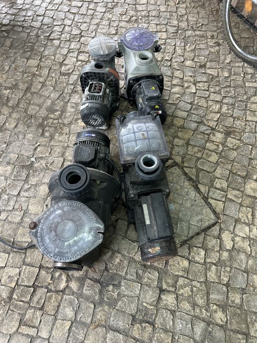 4 motores de piscina