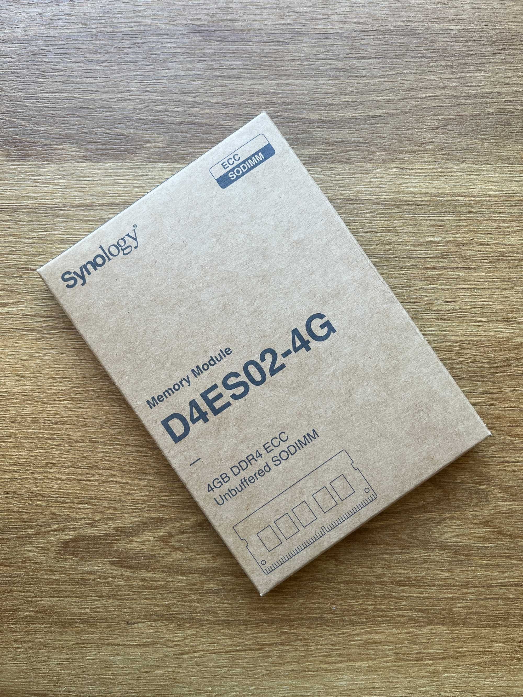 NOWA pamięć RAM Synology 4GB DDR4 ECC SODIMM - oryginalnie zapakowana!