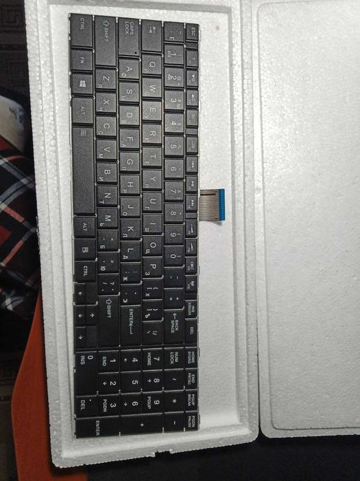 Клавиатура для ноутбука Toshiba (Satellite: C50, C50D, C55, C55D)