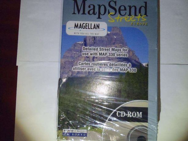 Gps MAGELLAN mapa original magellan da europa em cd