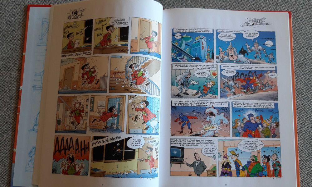 BD em francês "Les Profs - interro surprise".