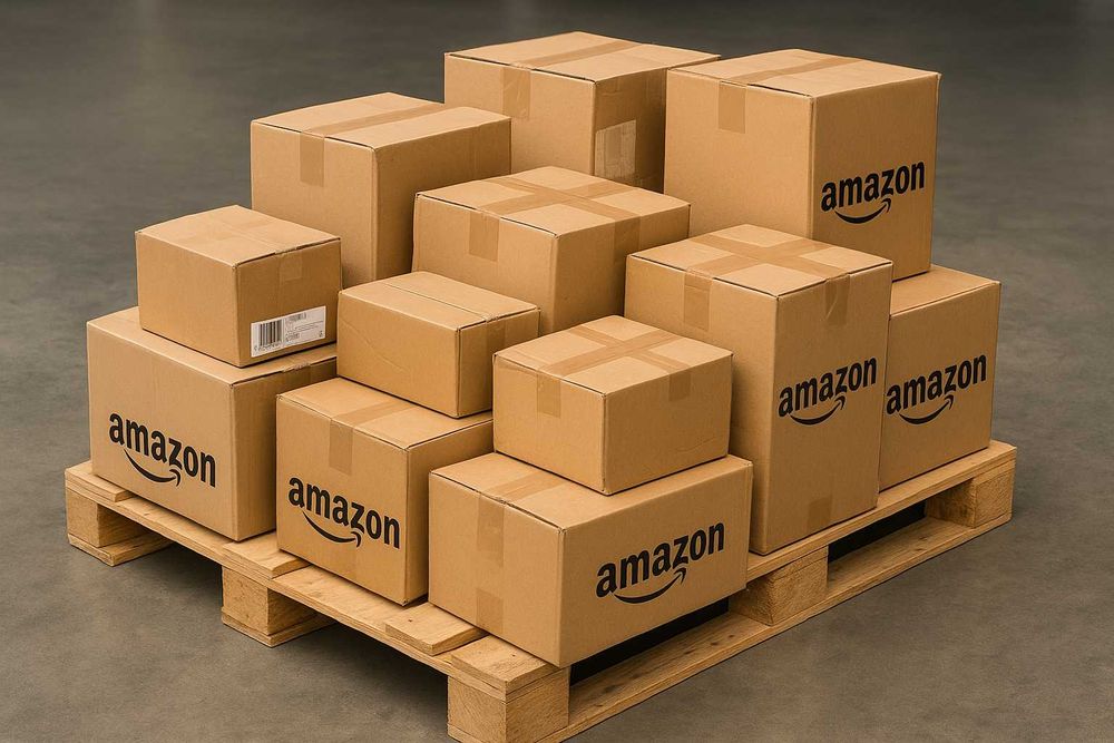 Palety AGD zwroty Amazon