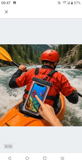 Etui pokrowiec na telefon wodoszczelne pieniądze dokumenty