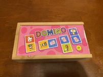 Drewniane domino memo gra dla dzieci