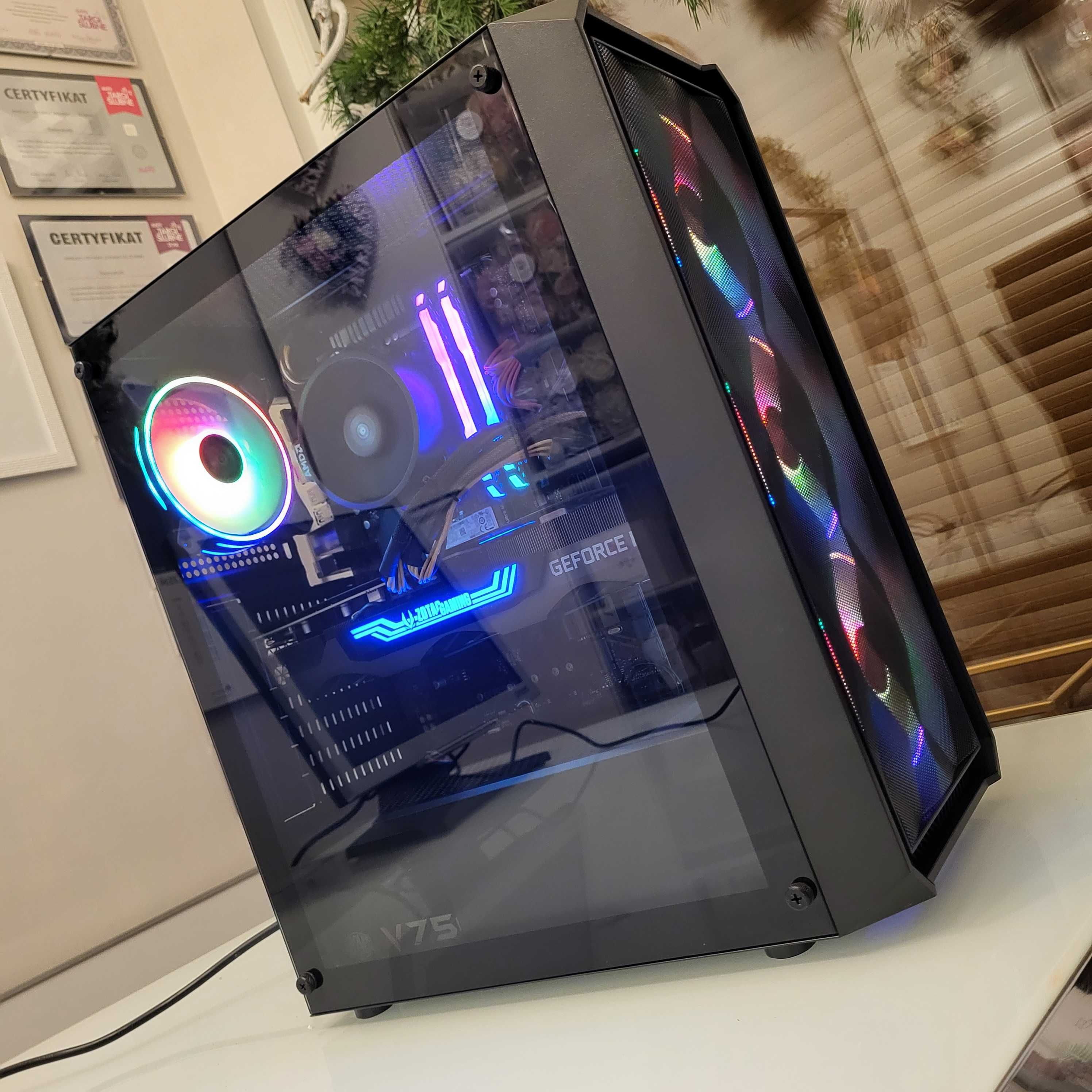 Komputer i5-11400 RTX 3070ti 16gb ram 512 SSD gamingowy mocny!