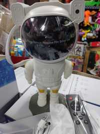Нічник Проектор зоряного неба Астронавт Великий Космонавт з пультом