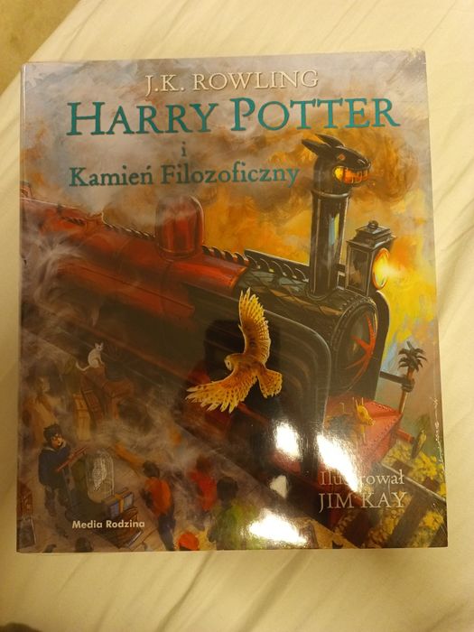 Harry Potter i Kamień Filozoficzny wersja ilustrowana nowa w folii
