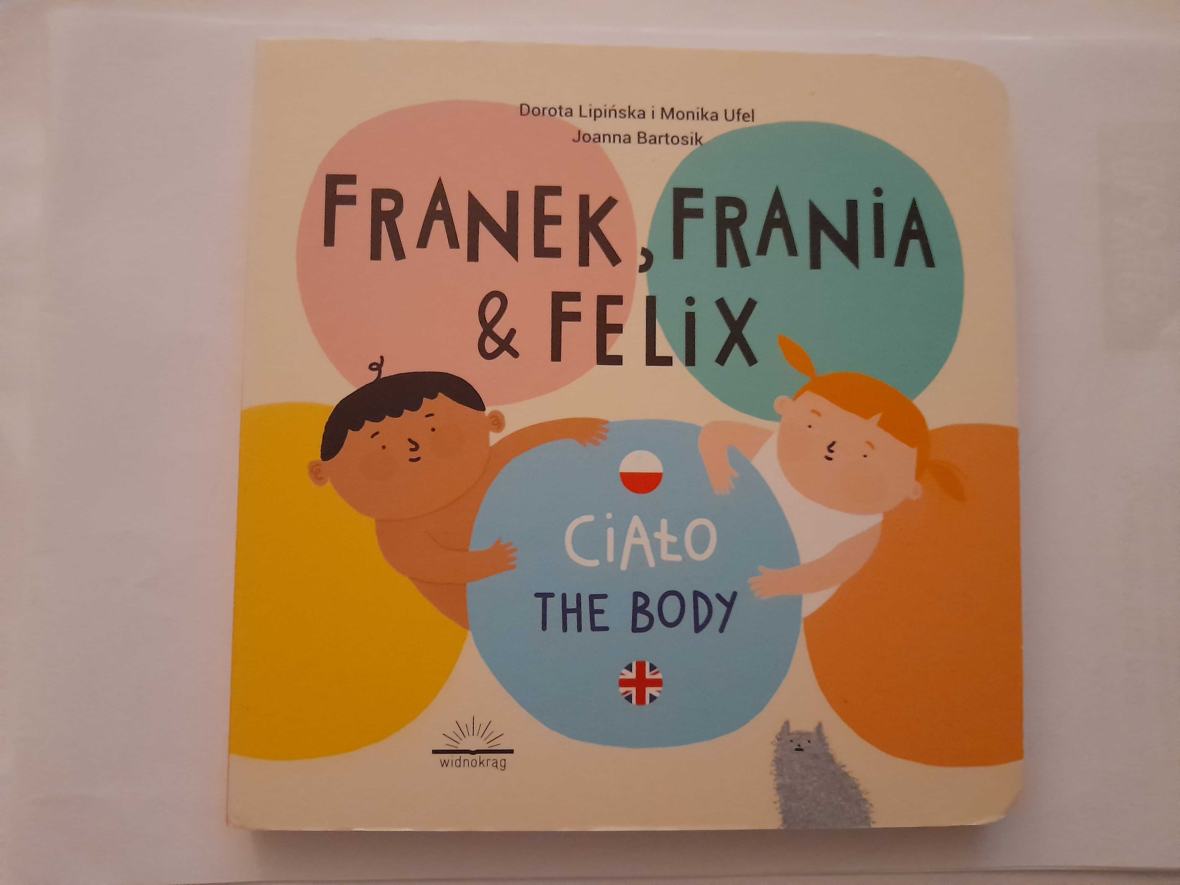 Książeczka Franek, Frania & Felix Ciało The Body