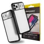 Etui Wozinsky Magnetic Cam Slider 360° Z Szkłem Do Huawei P40 Czarne