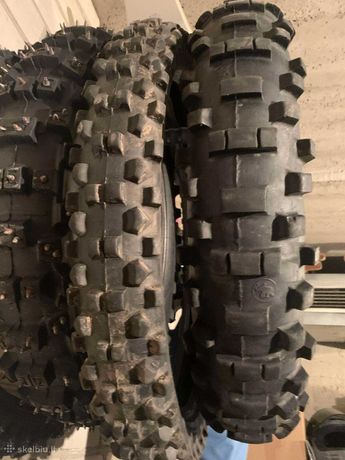 opony 90/90-21 metzeler six days / michelin 140/80-18 competition
